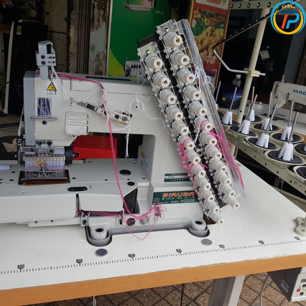 MÁY 12 KIM SIRUBA LIỀN TRỤC