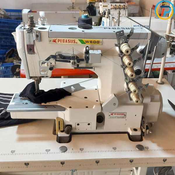 MÁY MAY VIỀN ĐẦU TÚM LIỀN TRỤC PEGASUS W600