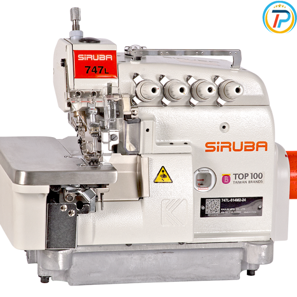  Máy Vắt Sổ Điện Tử Siruba 747L-514M-3-24/ECB-3 